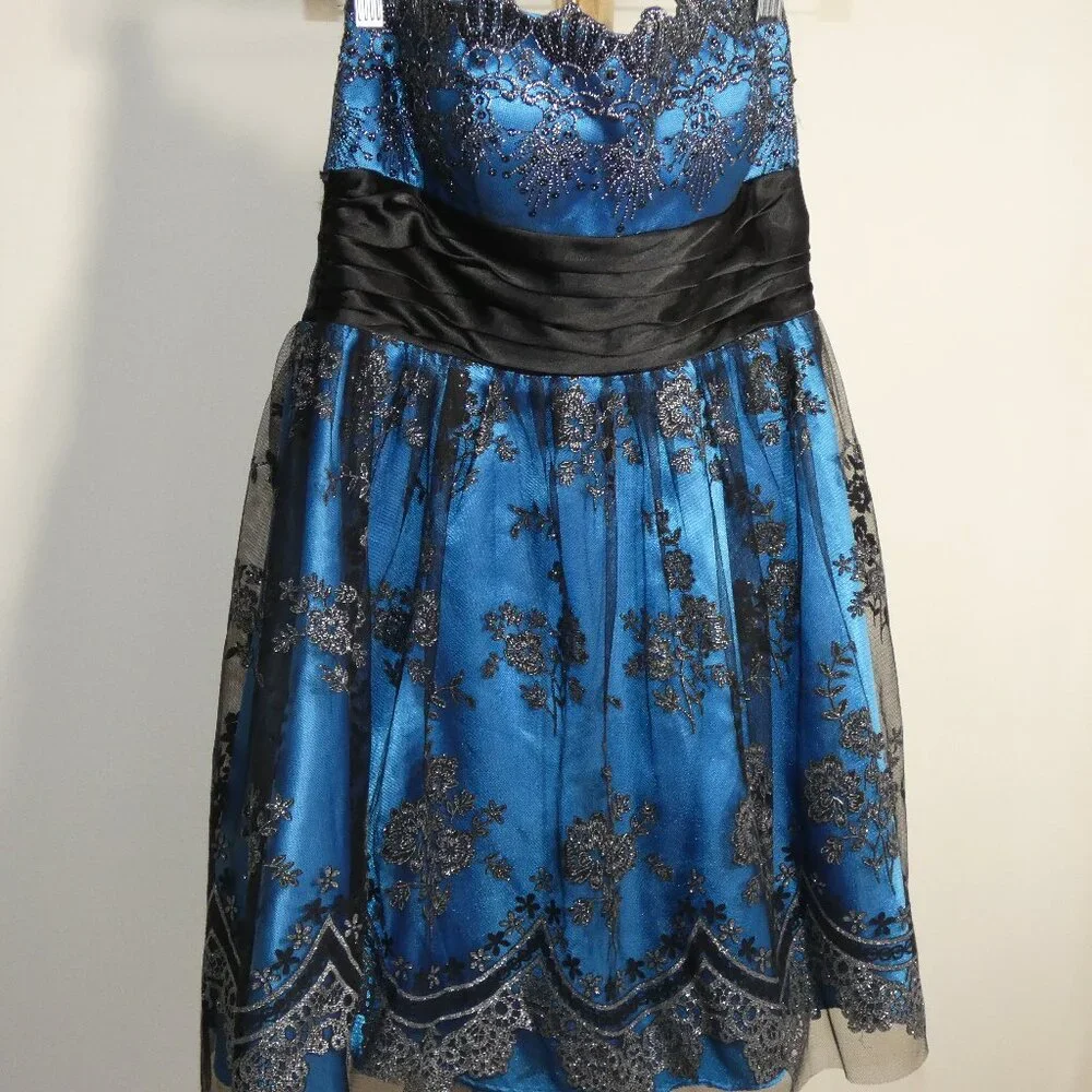 Strapless Prom or Homecoming Dress Size 9 - Picture 1 of 5